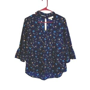 Meraki Floral Blouse size XL